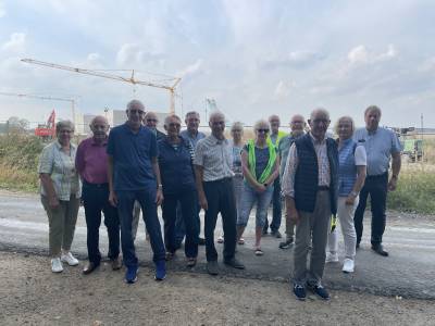 Zeelink Großbaustelle Ferngasleitung Verdichterstation